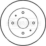 Borg & Beck BBD4145 - Brake Disc car-mod.net