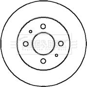 Borg & Beck BBD4157 - Brake Disc car-mod.net