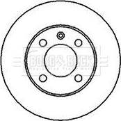 Borg & Beck BBD4168 - Brake Disc car-mod.net
