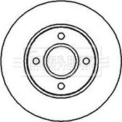 Borg & Beck BBD5078 - Brake Disc car-mod.net