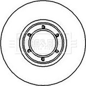 Borg & Beck BBD4842 - Brake Disc car-mod.net