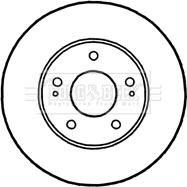 Borg & Beck BBD4808 - Brake Disc car-mod.net