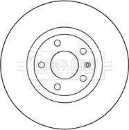 Borg & Beck BBD4243 - Brake Disc car-mod.net