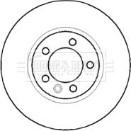 Borg & Beck BBD5916S - Brake Disc car-mod.net