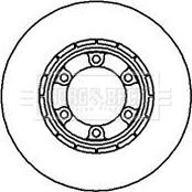 Borg & Beck BBD5006 - Brake Disc car-mod.net