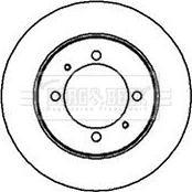 Borg & Beck BBD5153 - Brake Disc car-mod.net