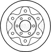 Borg & Beck BBD5898S - Brake Disc car-mod.net