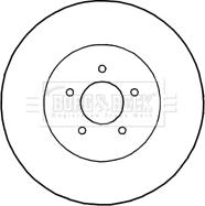 Borg & Beck BBD5827S - Brake Disc car-mod.net