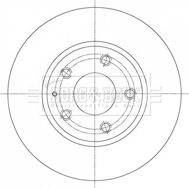 Borg & Beck BBD5380 - Brake Disc car-mod.net