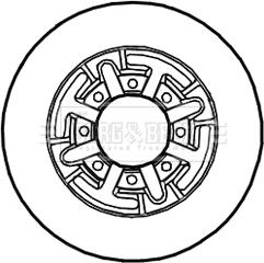 Borg & Beck BBD5258 - Brake Disc car-mod.net