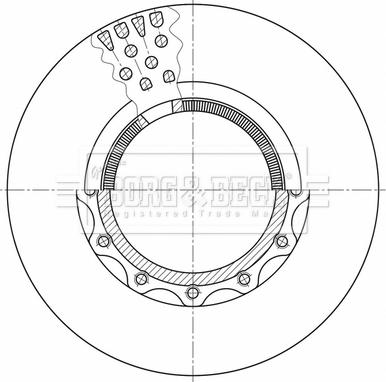 Borg & Beck BBD32656 - Brake Disc car-mod.net
