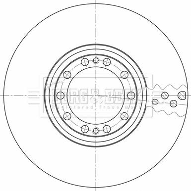 Borg & Beck BBD32609 - Brake Disc car-mod.net