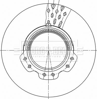 Borg & Beck BBD32601 - Brake Disc car-mod.net