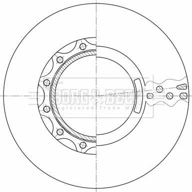 Borg & Beck BBD32614 - Brake Disc car-mod.net