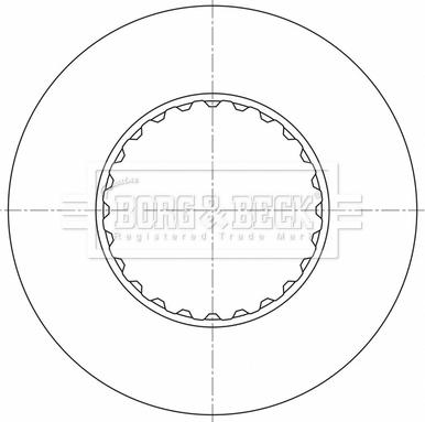 Borg & Beck BBD32628 - Brake Disc car-mod.net