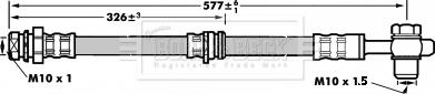 Borg & Beck BBH6898 - Brake Hose car-mod.net