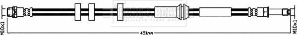 Borg & Beck BBH8609 - Brake Hose car-mod.net