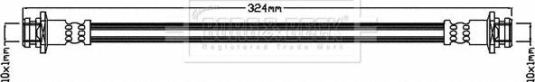 Borg & Beck BBH8014 - Brake Hose car-mod.net