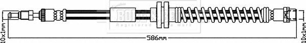 Borg & Beck BBH8089 - Brake Hose car-mod.net