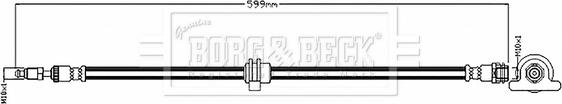 Borg & Beck BBH8891 - Brake Hose car-mod.net