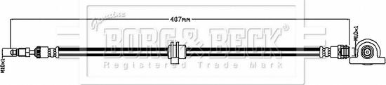 Borg & Beck BBH8893 - Brake Hose car-mod.net