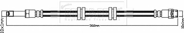 Borg & Beck BBH8390 - Brake Hose car-mod.net
