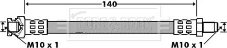 Borg & Beck BBH7428 - Brake Hose car-mod.net