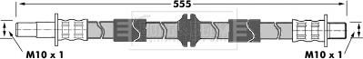 Borg & Beck BBH7305 - Brake Hose car-mod.net