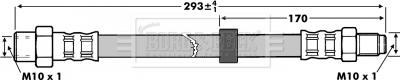Borg & Beck BBH7294 - Brake Hose car-mod.net