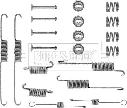 Borg & Beck BBK6024 - Accessory Kit, brake shoes car-mod.net