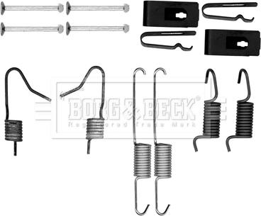 Borg & Beck BBK6167 - Accessory Kit, parking brake shoes car-mod.net