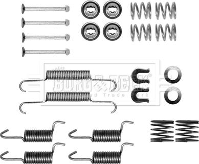 Borg & Beck BBK6305 - Accessory Kit, parking brake shoes car-mod.net