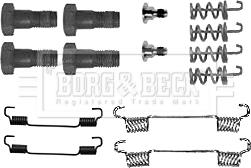 Borg & Beck BBK6248 - Accessory Kit, parking brake shoes car-mod.net