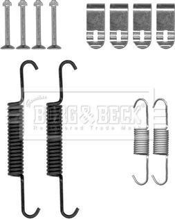 Borg & Beck BBK6211 - Accessory Kit, parking brake shoes car-mod.net