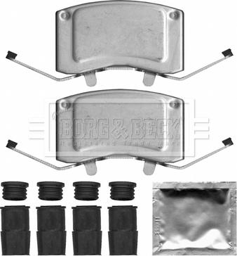 Borg & Beck BBK1669 - Accessory Kit for disc brake Pads car-mod.net
