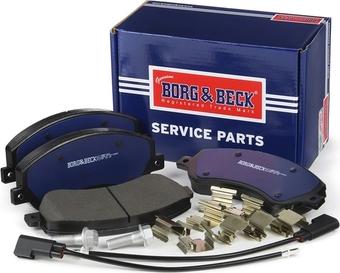 Borg & Beck BBP1964 - Brake Pad Set, disc brake car-mod.net