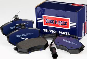 Borg & Beck BBP1406 - Brake Pad Set, disc brake car-mod.net