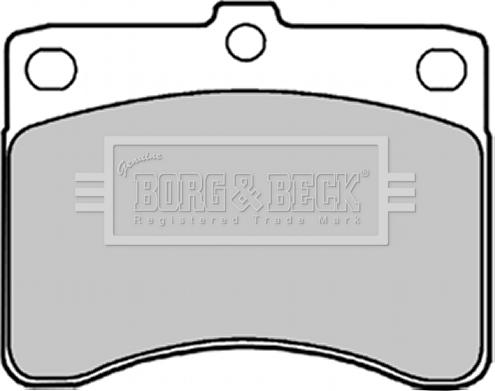 Borg & Beck BBP1547 - Brake Pad Set, disc brake car-mod.net