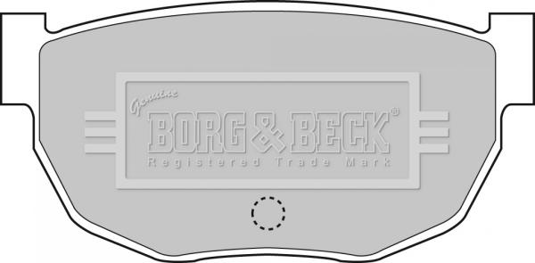 Borg & Beck BBP1046 - Brake Pad Set, disc brake car-mod.net