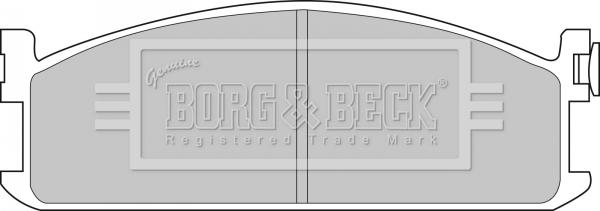 Borg & Beck BBP1075 - Brake Pad Set, disc brake car-mod.net