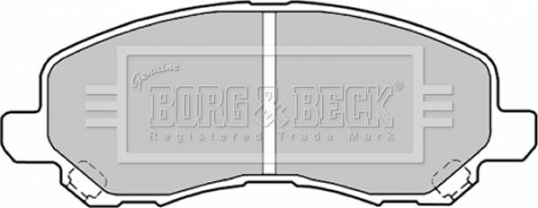 Borg & Beck BBP1831 - Brake Pad Set, disc brake car-mod.net