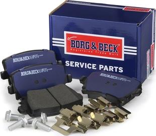 Borg & Beck BBP1877 - Brake Pad Set, disc brake car-mod.net