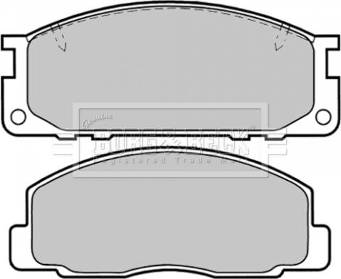 ACDelco AC623481D - Brake Pad Set, disc brake car-mod.net