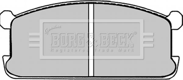 Borg & Beck BBP1251 - Brake Pad Set, disc brake car-mod.net