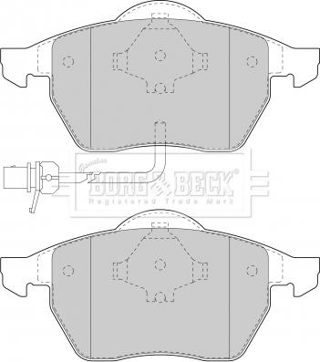 AD 500.00 - Brake Pad Set, disc brake car-mod.net