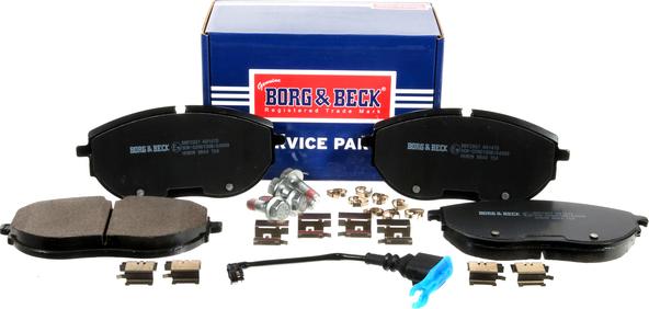 Borg & Beck BBP2937 - Brake Pad Set, disc brake car-mod.net
