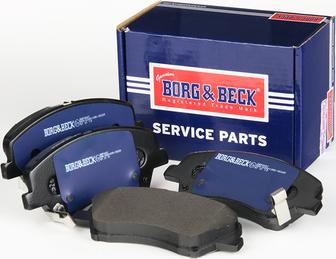Borg & Beck BBP2681 - Brake Pad Set, disc brake car-mod.net