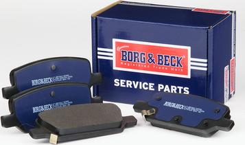 Borg & Beck BBP2863 - Brake Pad Set, disc brake car-mod.net