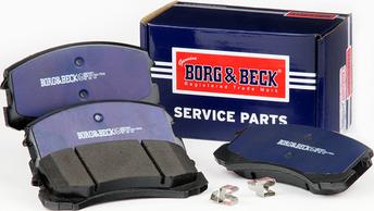 Borg & Beck BBP2201 - Brake Pad Set, disc brake car-mod.net