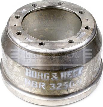 Borg & Beck BBR32569 - Brake Drum car-mod.net